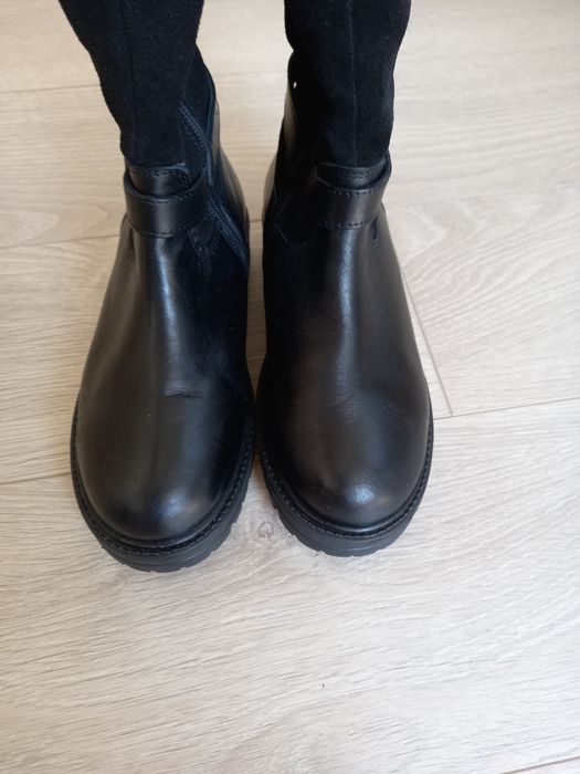 Сапоги шкіряні для дівчинки 32р.