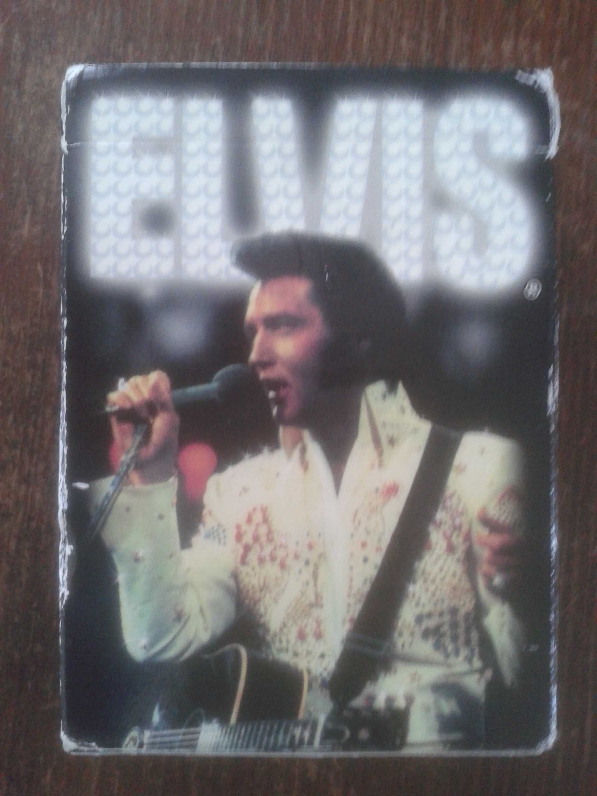 Oryginalne karty do gry z wizerunkiem Elvisa Presleya