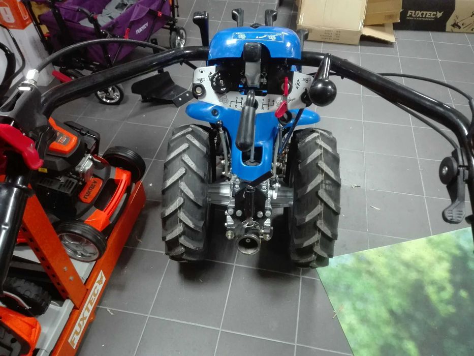 Glebogryzarka ciągnik jednoosiowy Yagmur Blitz 120 + glebogryzarka