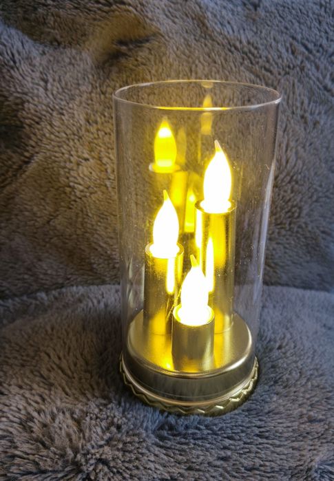 Świeca LED, 3 płomienie