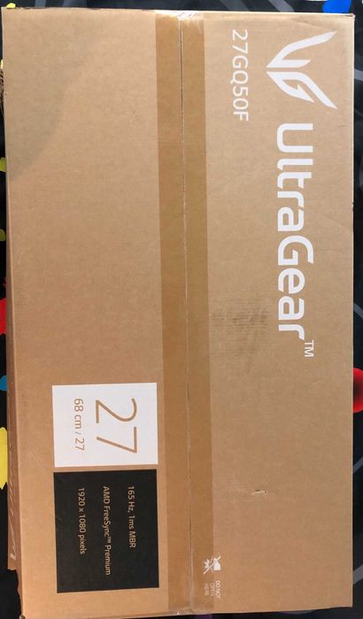 Monitor UltraGear 165Hz, 1ms / 1920 x 1080