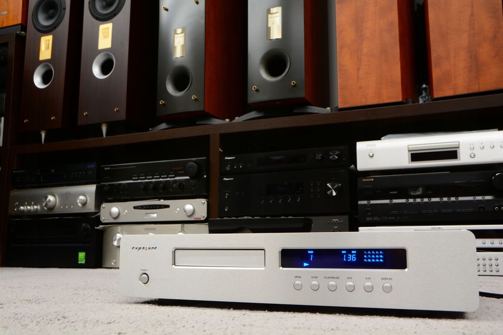 odtwarzacz płyt audio CD Exposure 2010S2 + pilot w świetnym stanie!