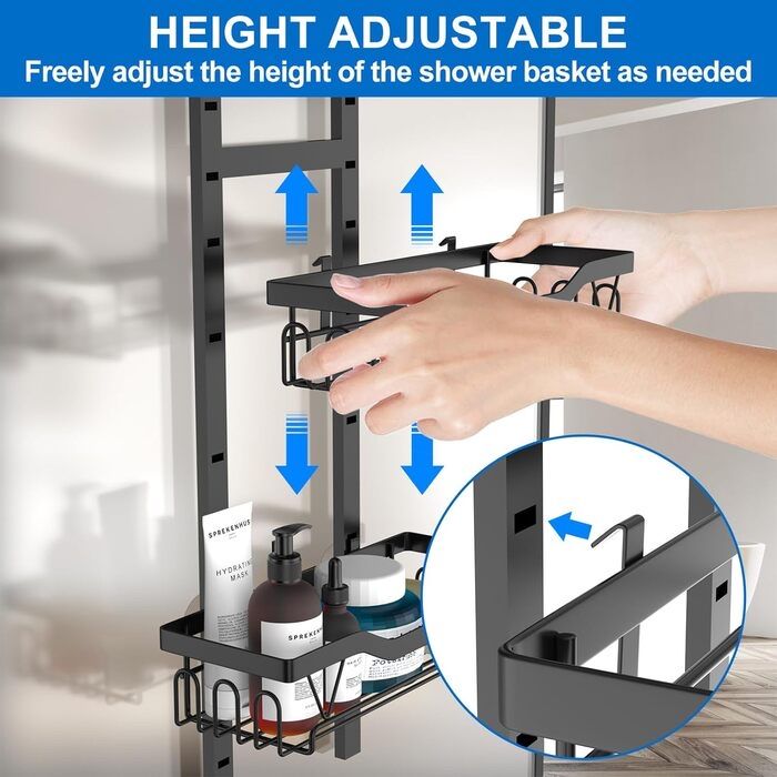 Полка для душа, стеллаж в ванну, этажерка в душевую