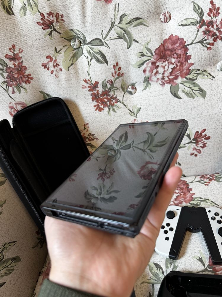 ZESTAW Przerobione Nintendo Switch Oled CFW Jailbreak jak nowe