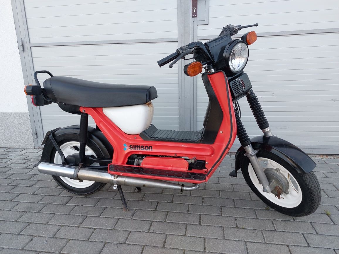 Simson SR50 Zarejestrowany ORYGINAŁ