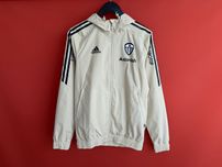 Adidas Football Leeds LUFC спортивна куртка вітровка розмір XS S