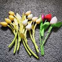 13 tulipanow hand made,