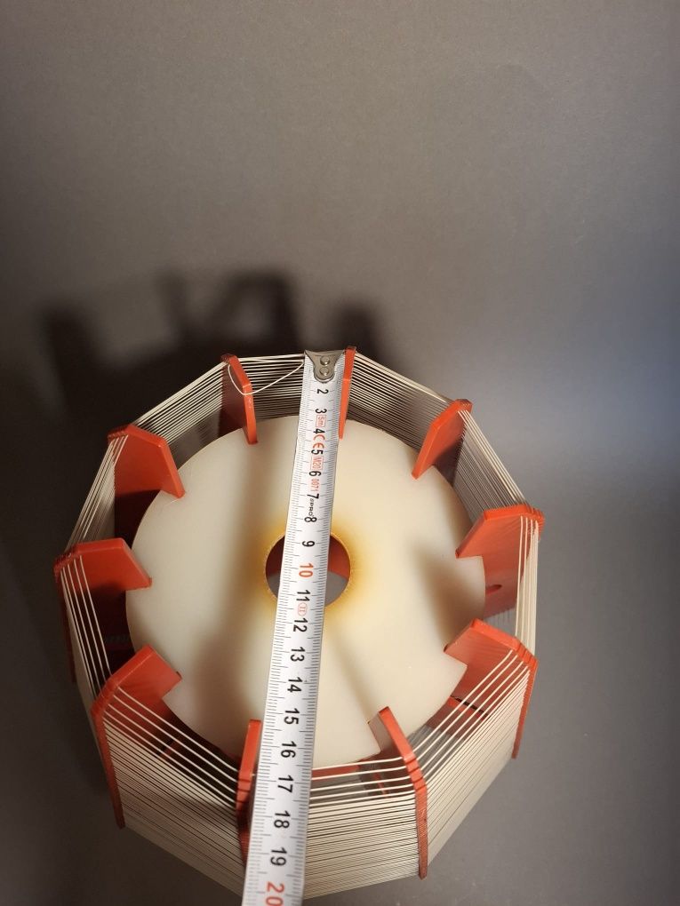 Lampa Żyrandol prl żyłkowiec