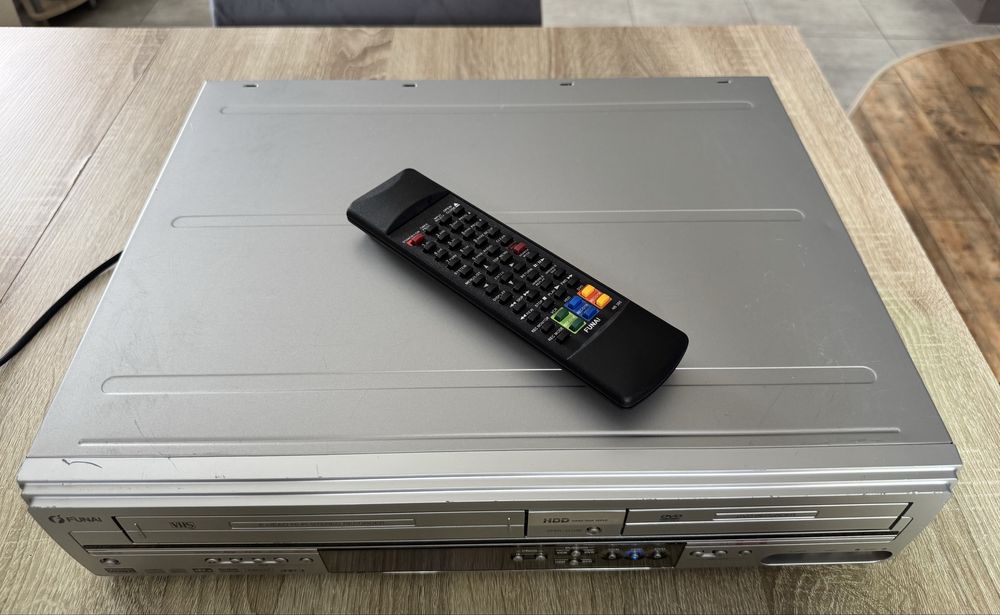 FUNAI HDR-D2835 #Przegrywanie VHS/HDD na DVD #160 GB #6 HD #DivX