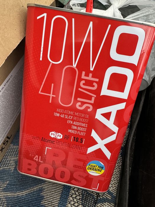 масло XАДО 5W40, 10W40, 5W30, 2T, 4T, 75W90, ATF, XADO, ревитализант
