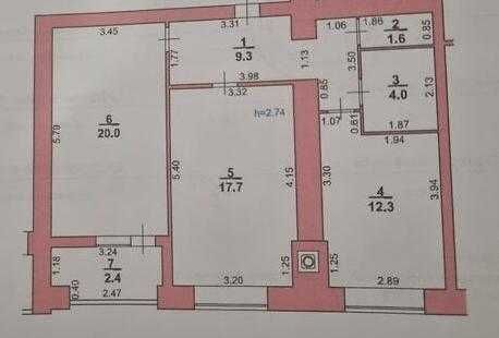 2к РАУШ, сучасний, якісний ремонт.  єОселя +