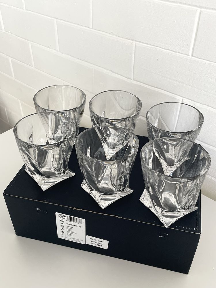 Склянки для віскі Bohemia Crystal 250ml 6шт