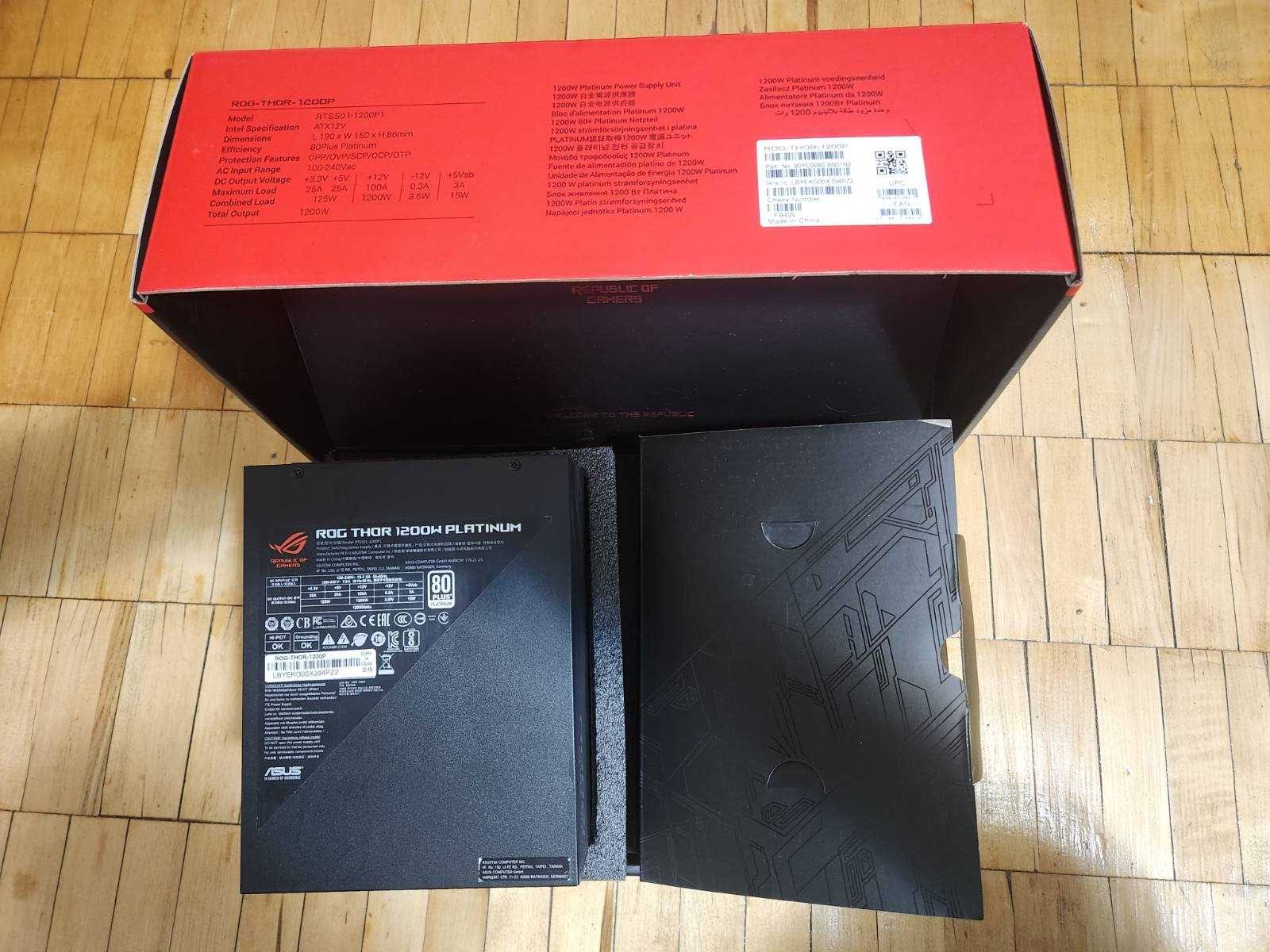 Блок живлення Asus ROG Thor 1200W (ROG-THOR-1200P)