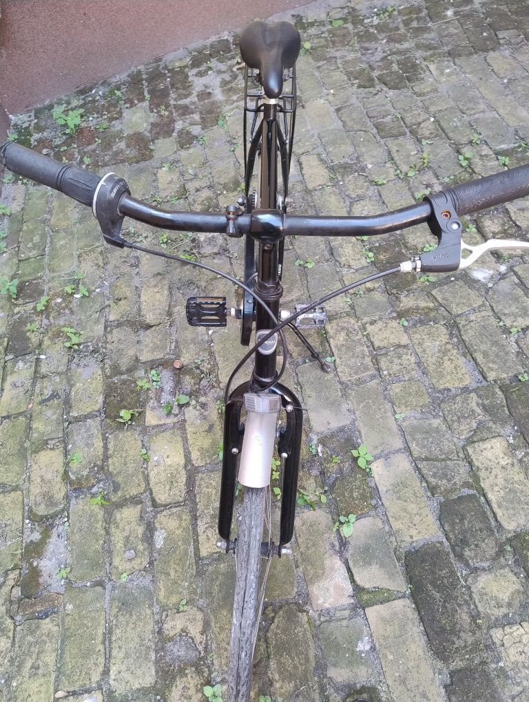 Rower męski 28 czarny
