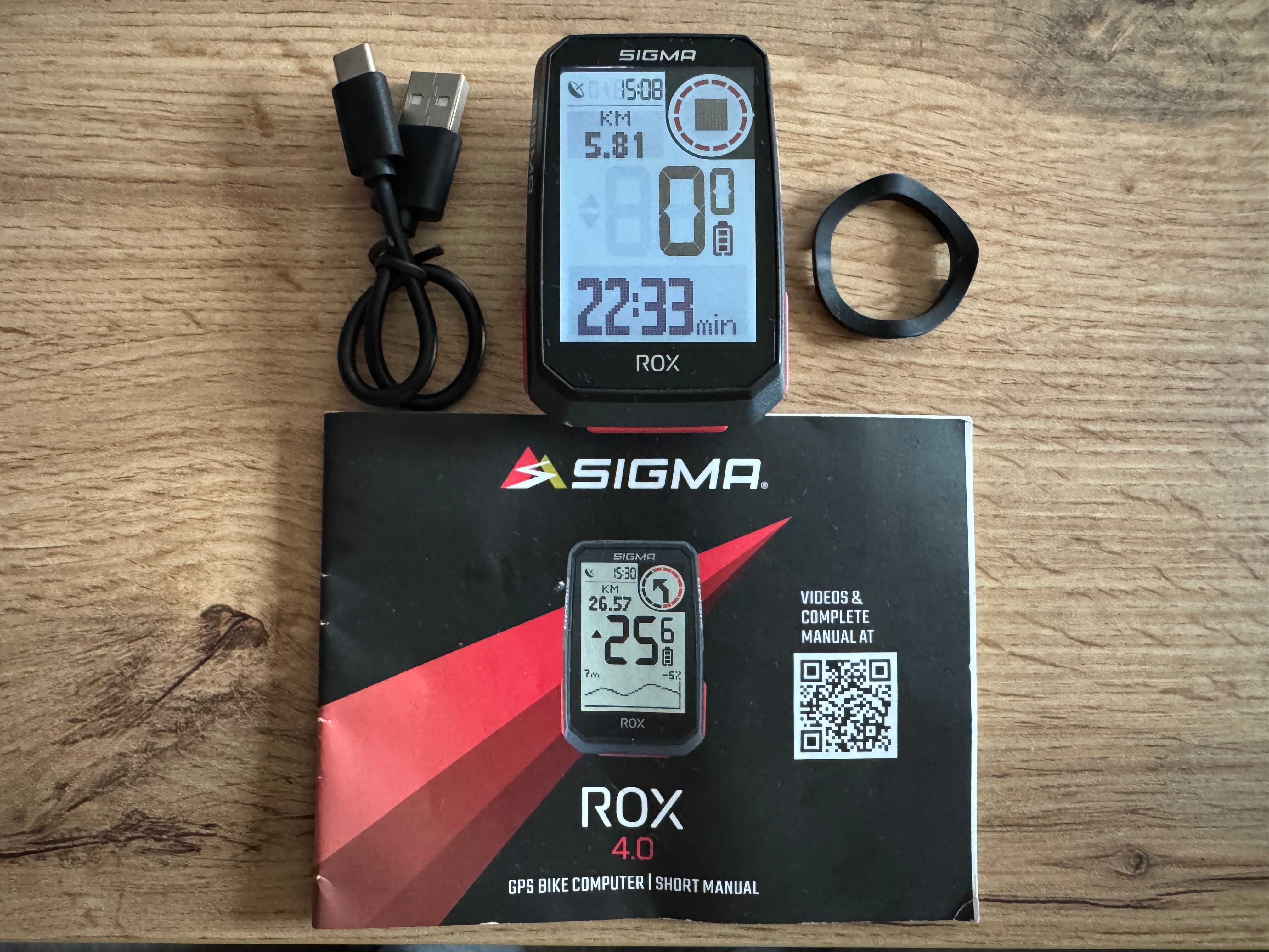 SIGMA FOX 4.0 Licznik rowerowy GPS nowy