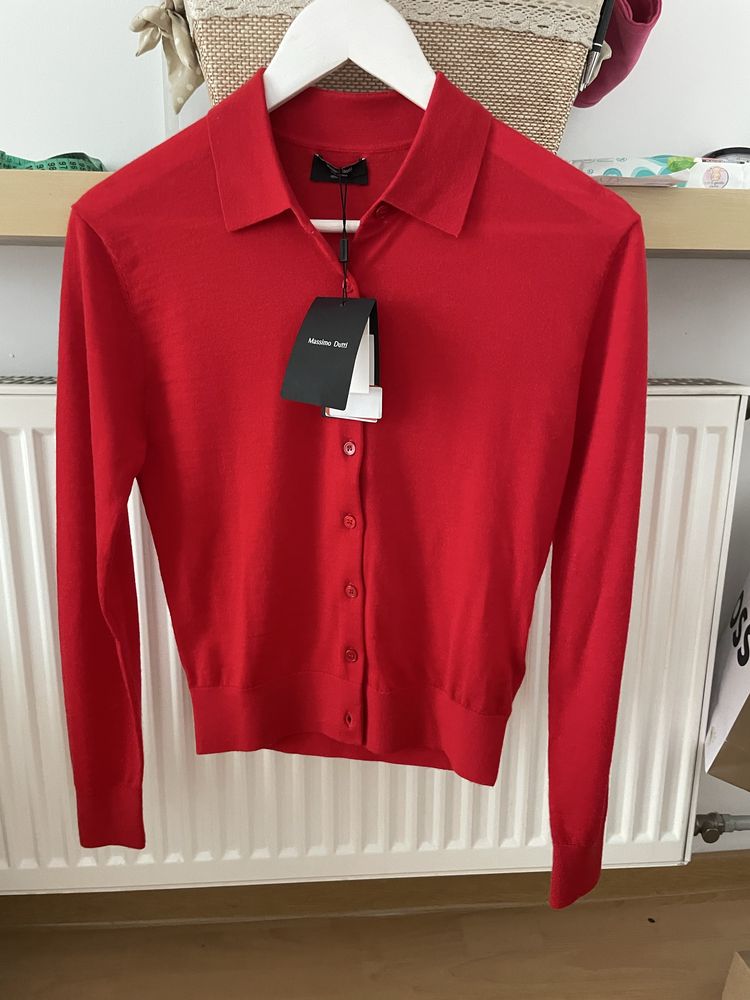 100% wełny - sweterek Massimo Dutti.  Xs/S