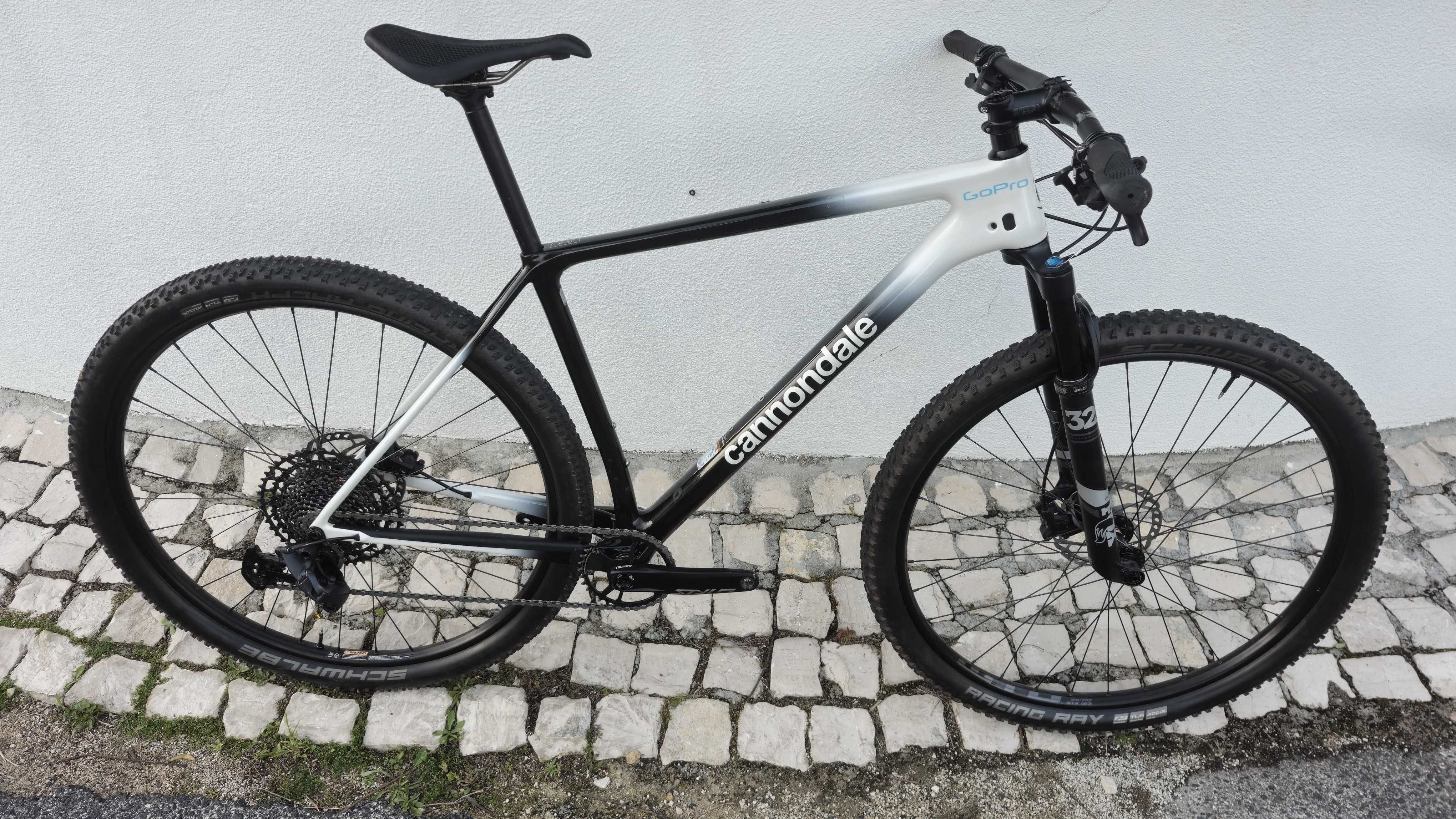 BTT Cannondale Carbon GX Suspensão Fox Bike Nova