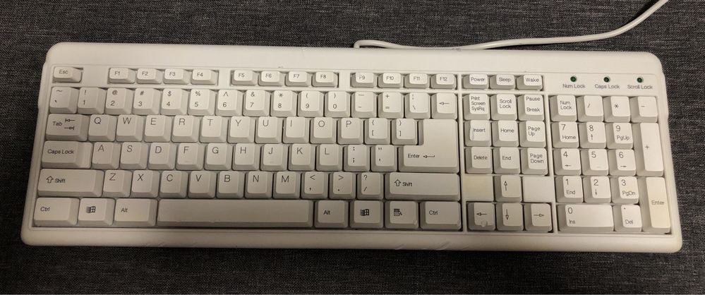 Retro klawiatura mechaniczna - K9820