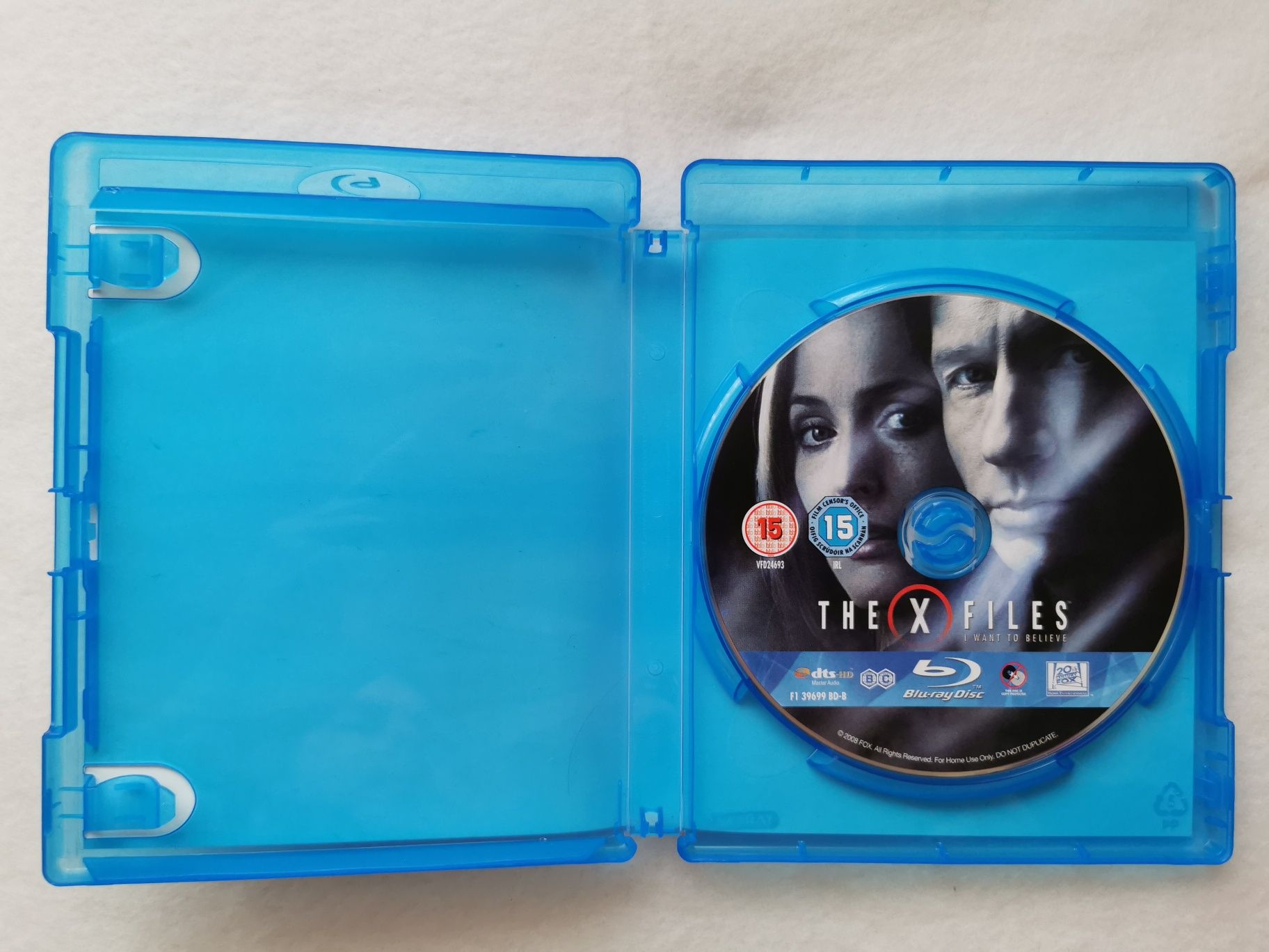 The X Files I Want To Believe (Z Archiwum:  Chcę Wierzyć) Blu-ray (En)