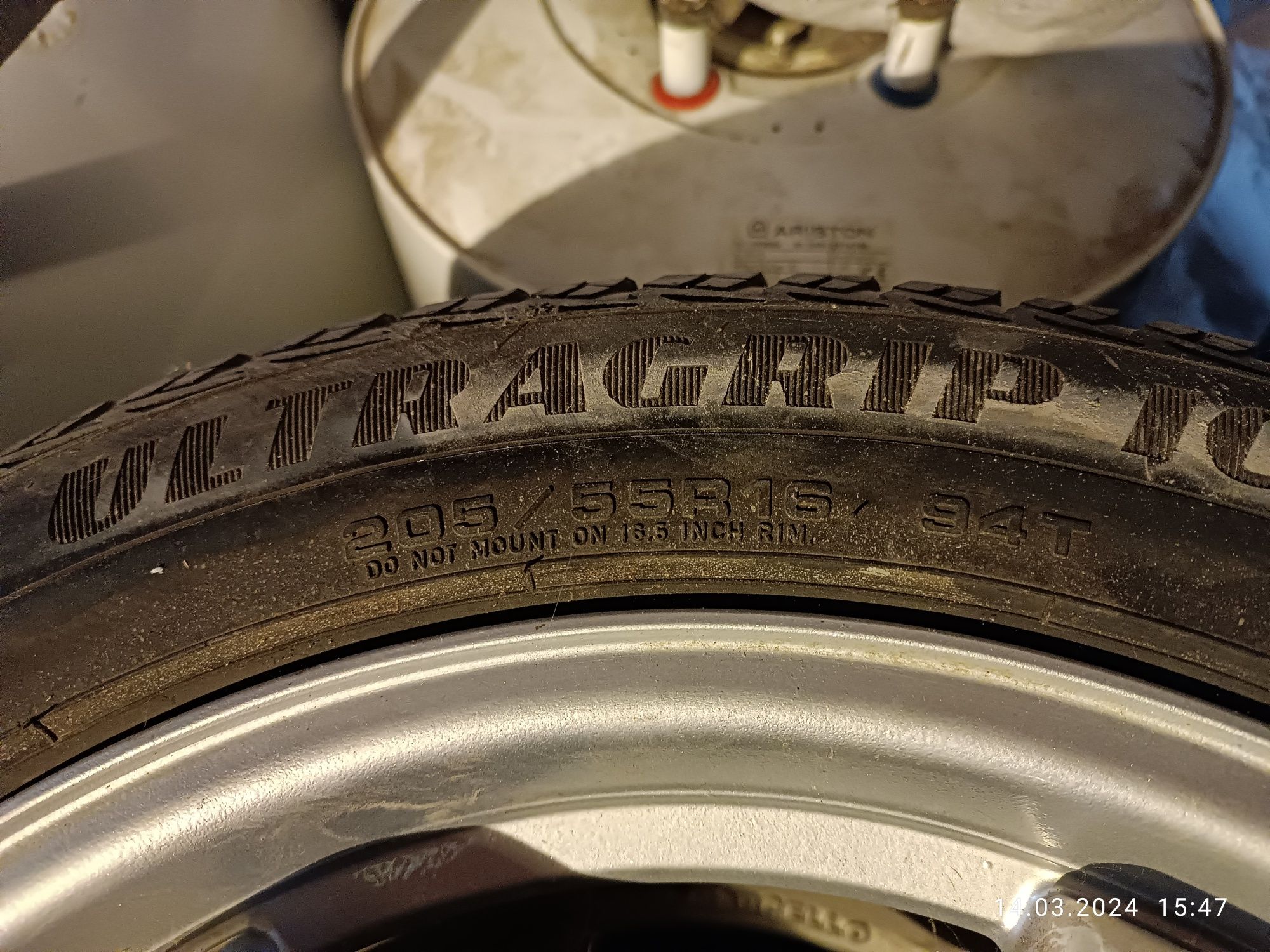 Колеса 205/55 r16 Good Year 4шт лот