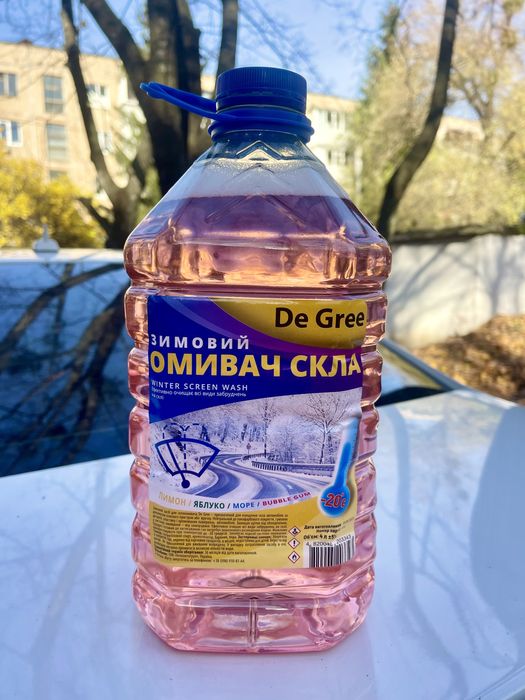 Незамерзайка зимний омыватель стекла