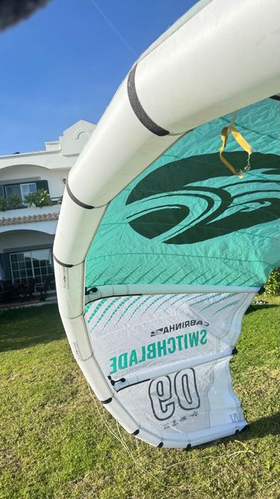 Kite Cabrinha Switchblade 9m + Barra + saco (2021)  Excelente Condição