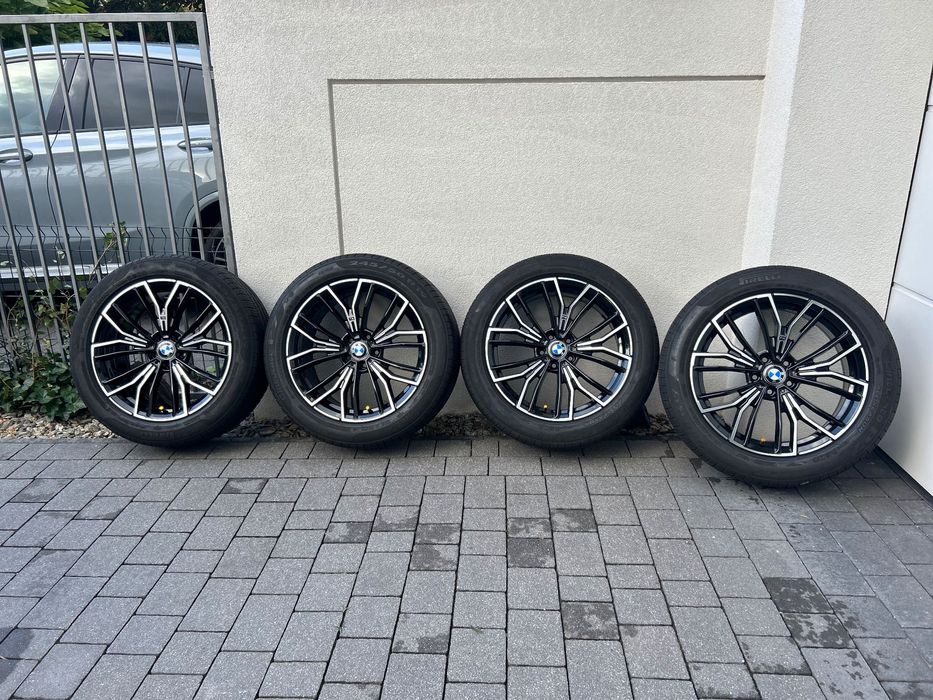 Koła felgi alu NOWE 19 BMW X3G01 X4G02 5x112 opony 245/50/19 Zima/Lato
