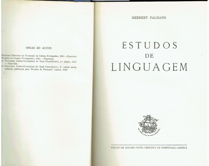 7941 - Livros sobre Linguística e Filologia