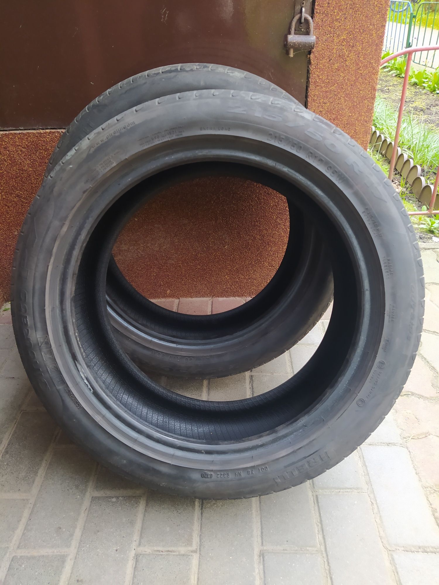 Opony koła 215/50 r17 225/45 17 Pirelli Dunlop Goodyear 8 sztuk