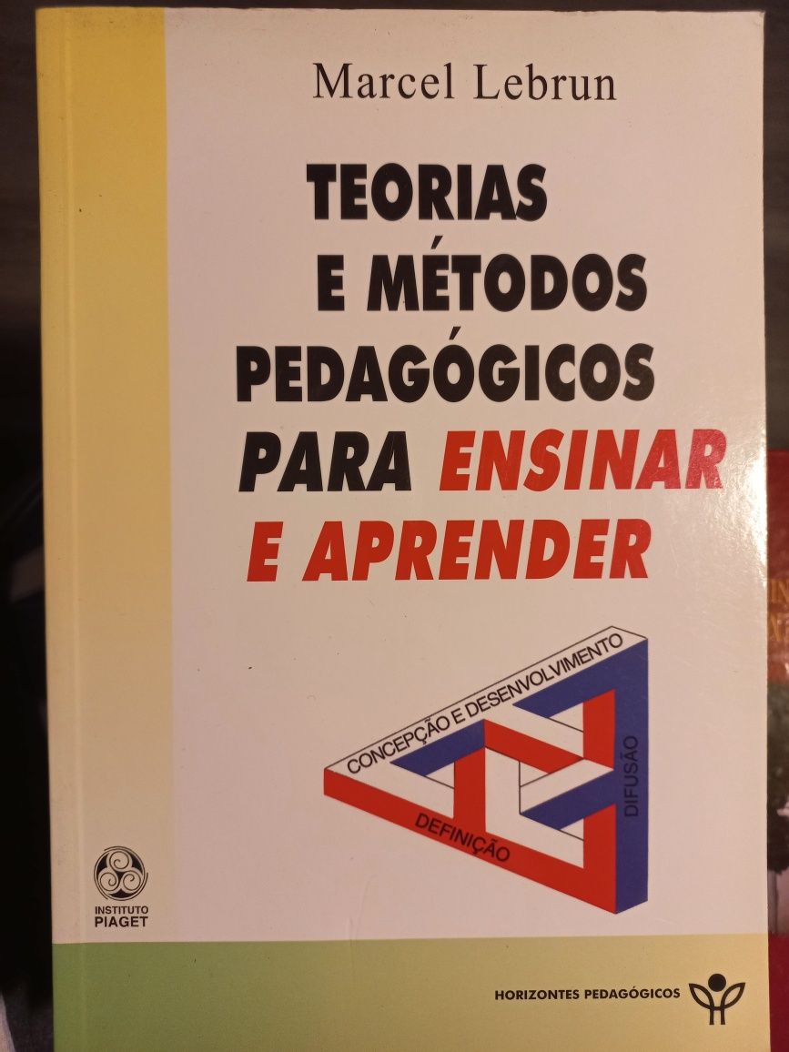 Teorias e métodos pedagógicos para ensinar e aprender - Novo, c/portes