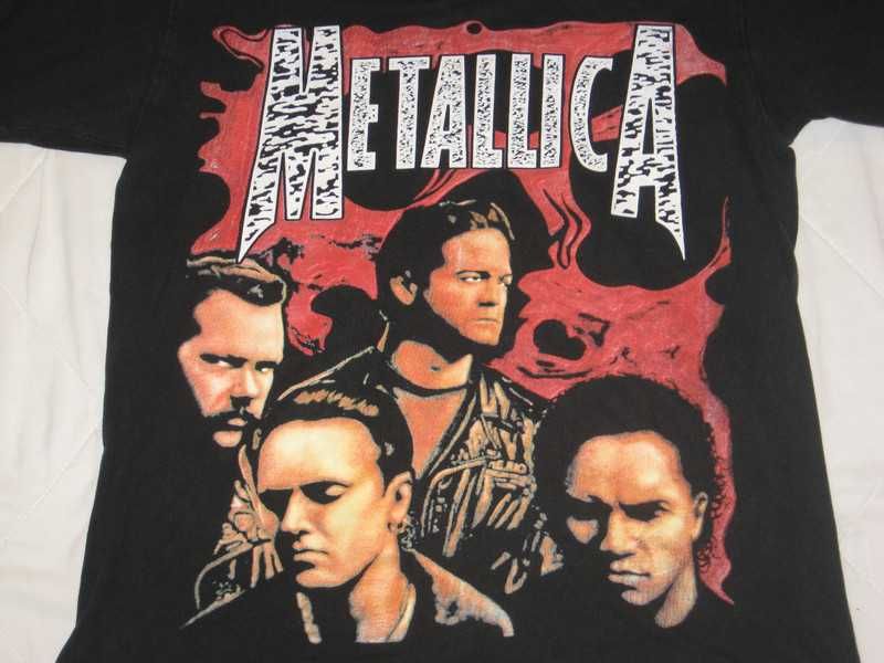 T-shirt koszulka muzyczna Metallica rock metal lata 90. vintage retro