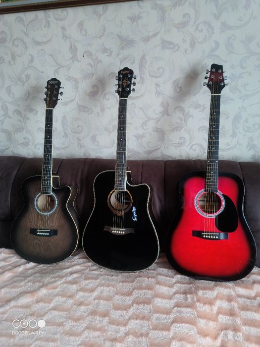 Электро-акустические гитары.