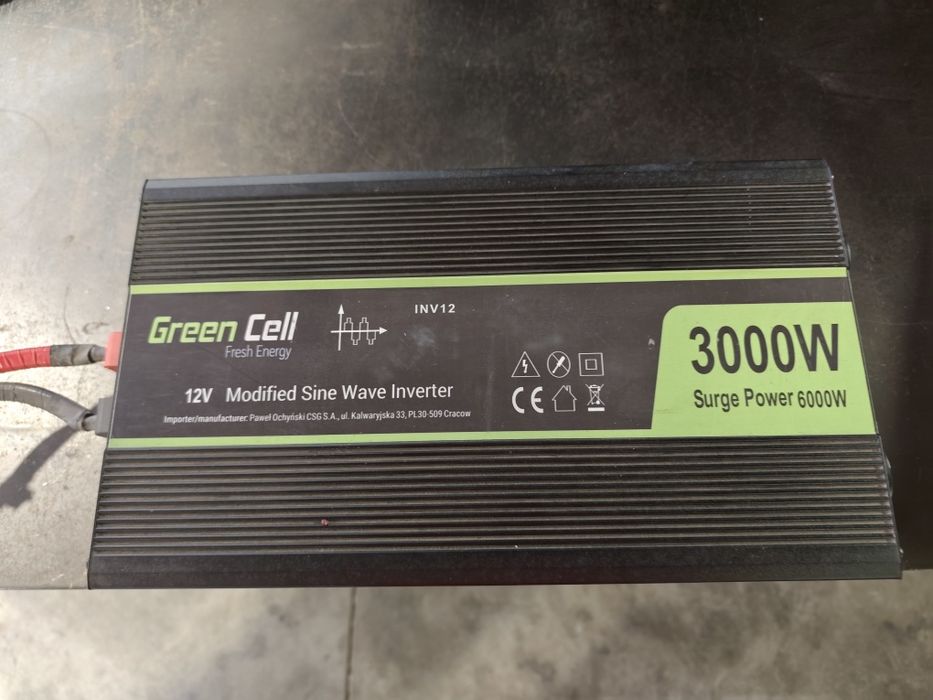 Inverter 12V  3000W Green Cell