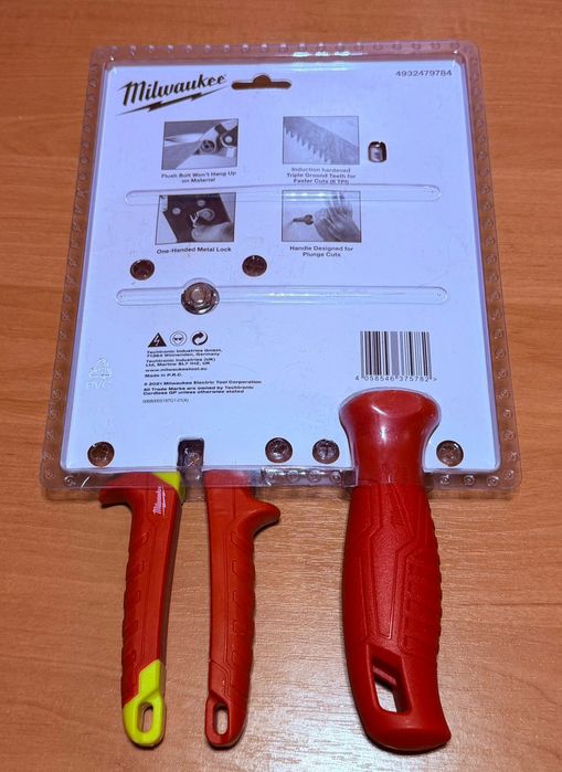 Milwaukee ножниці для різки профелю і пилка для гіпсокартону оригінал