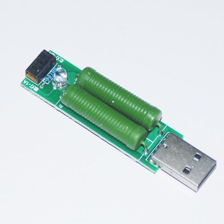 Нагрузочный резистор USB нагрузка разрядка 1A -2A
