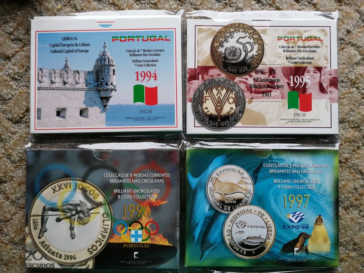 Séries anuais BNC/PROOF