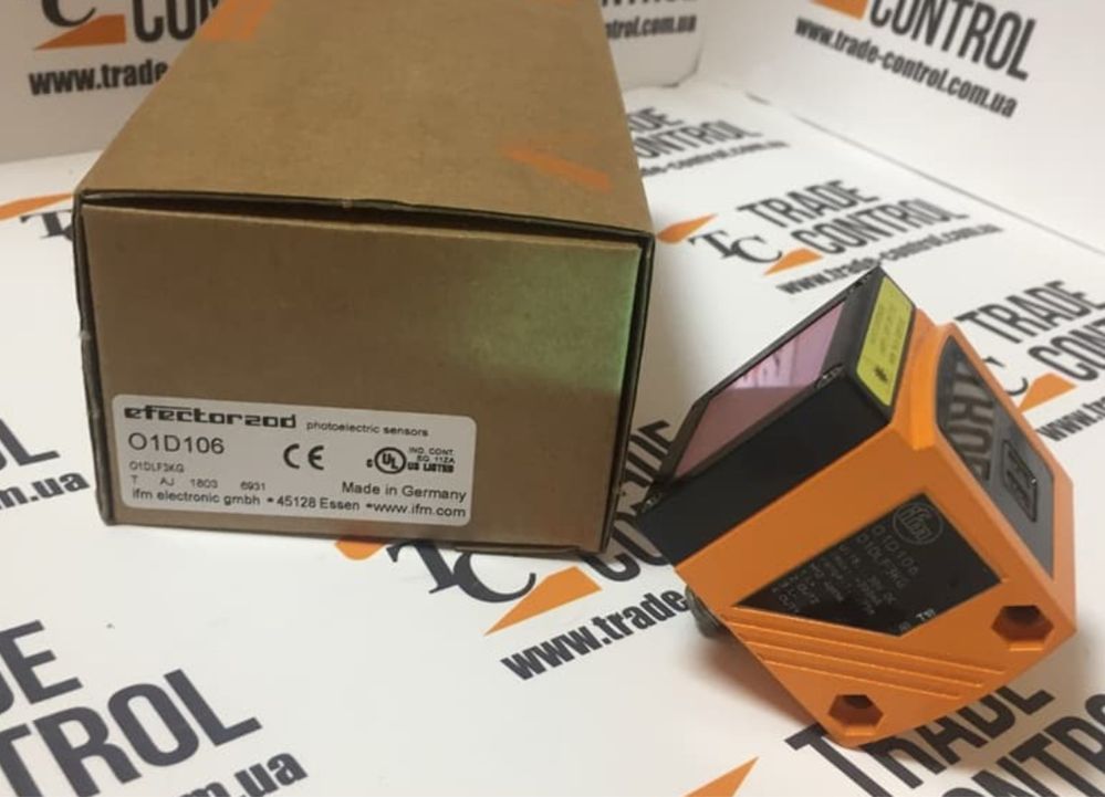 Оптичний датчик вимірювання відстані O1D106, O1DLF3KG ifm