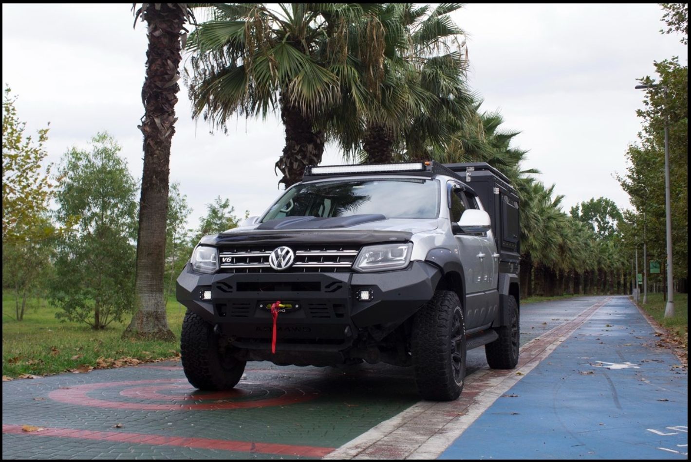 Zderzak przedni stalowy Combat Volkswagen Amarok 4x4 Offroad stal