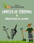 Limpeza de terrenos e manutenção de jardins!