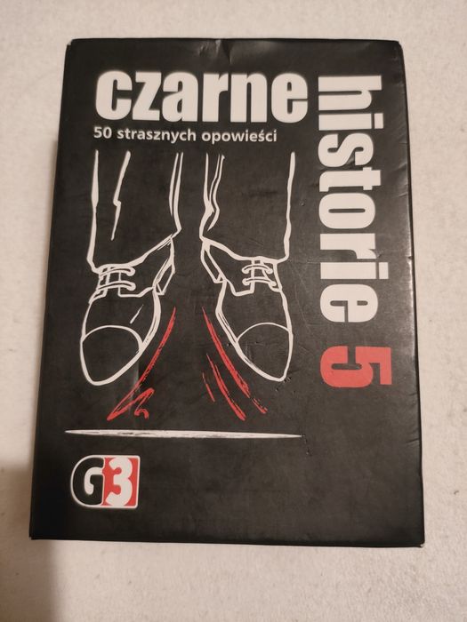 Czarne historie 5 gra planszowa karciana zagadki