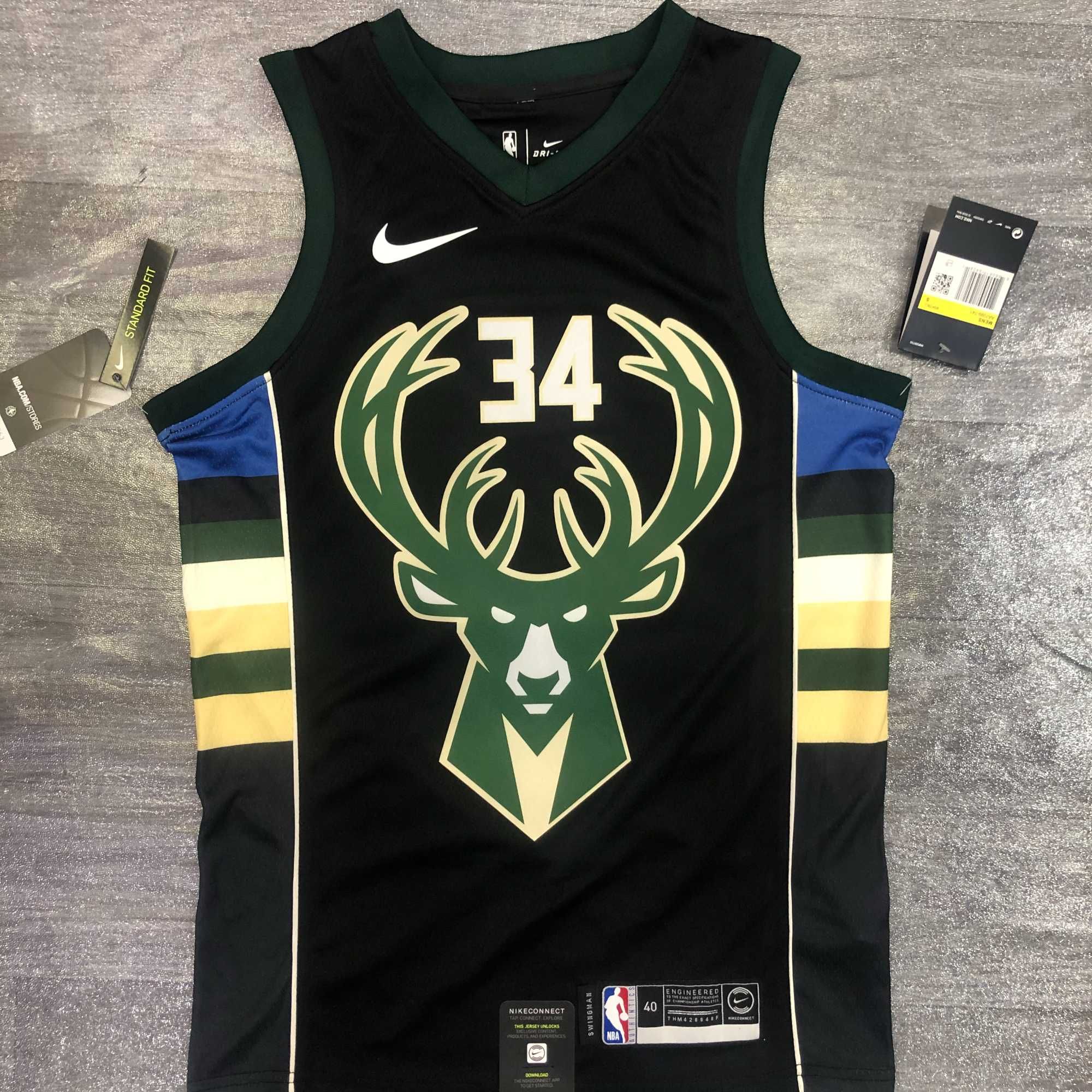 Camisola NBA Bulls Bucks Curry Giannis Kobe Harden Jordan 2023