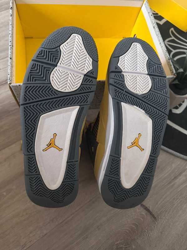 *NoweJordan4_ButyAir4_Oryglnał_yellowUnisexTrampki*Niefałszywy 39