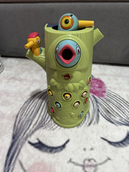 Розвиваюча магнітна гра «Нагодуй пташеня»Limo Toy