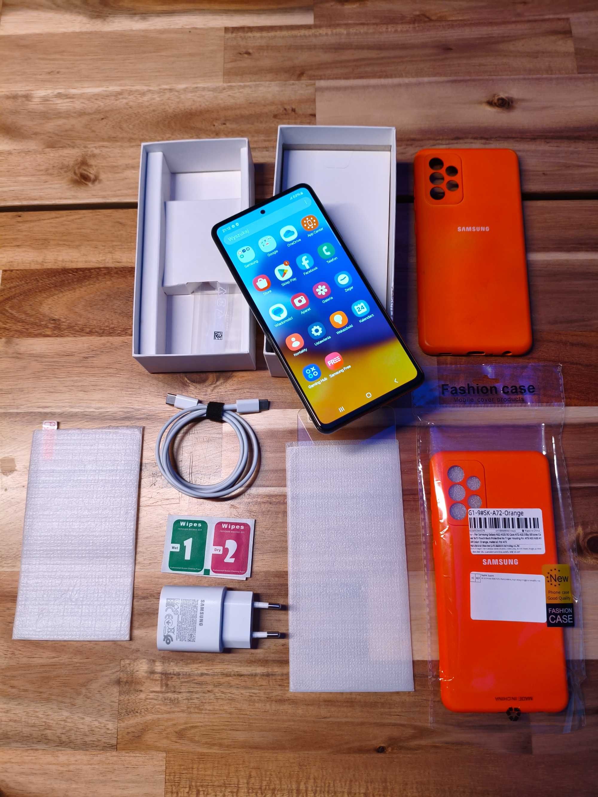 Samsung A72 telefon 128GB 6GB RAM stan bdb sprawny w 100% dual sim