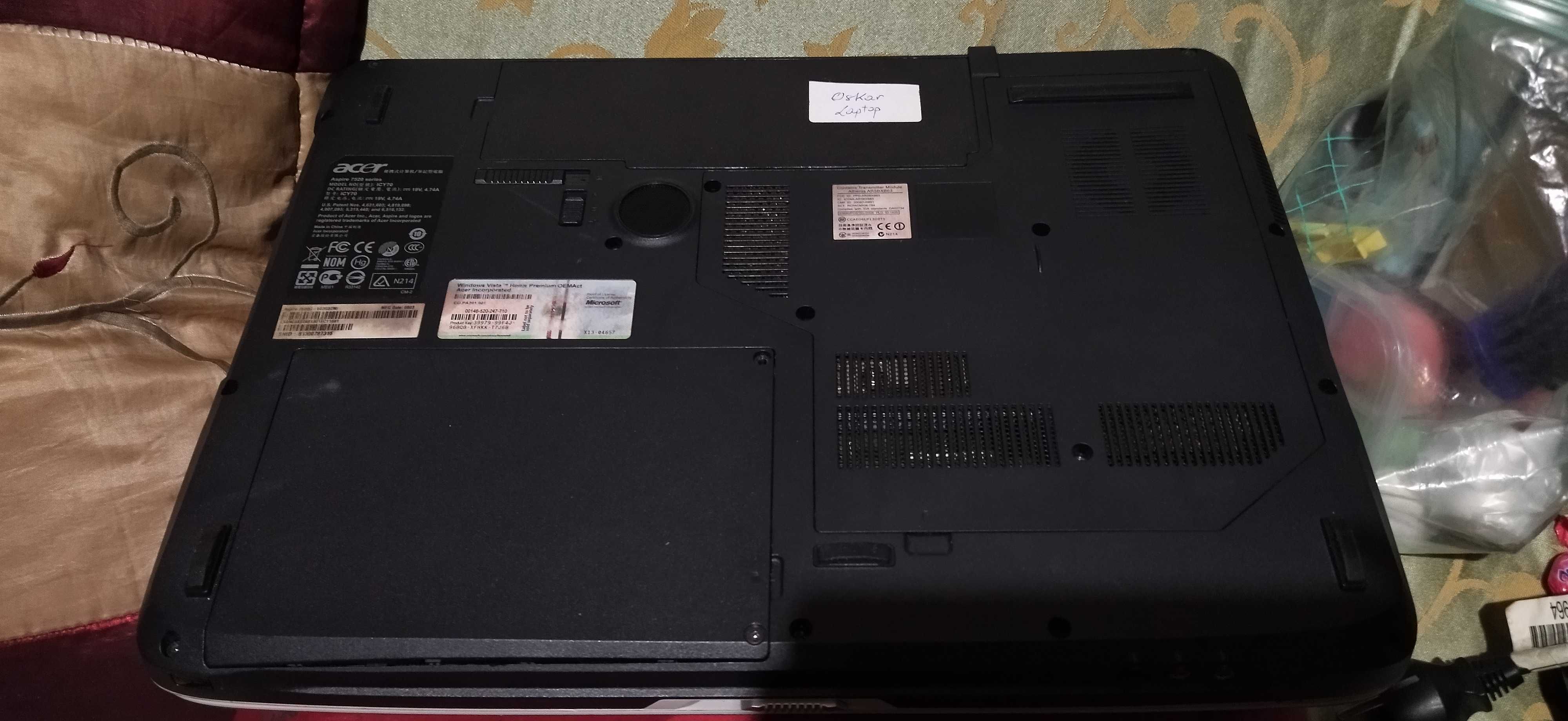 Laptop Acer Aspire 7520g