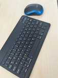 Zestaw Klawiatura bezprzewodowa qwerty i mysz bezprzewodowa