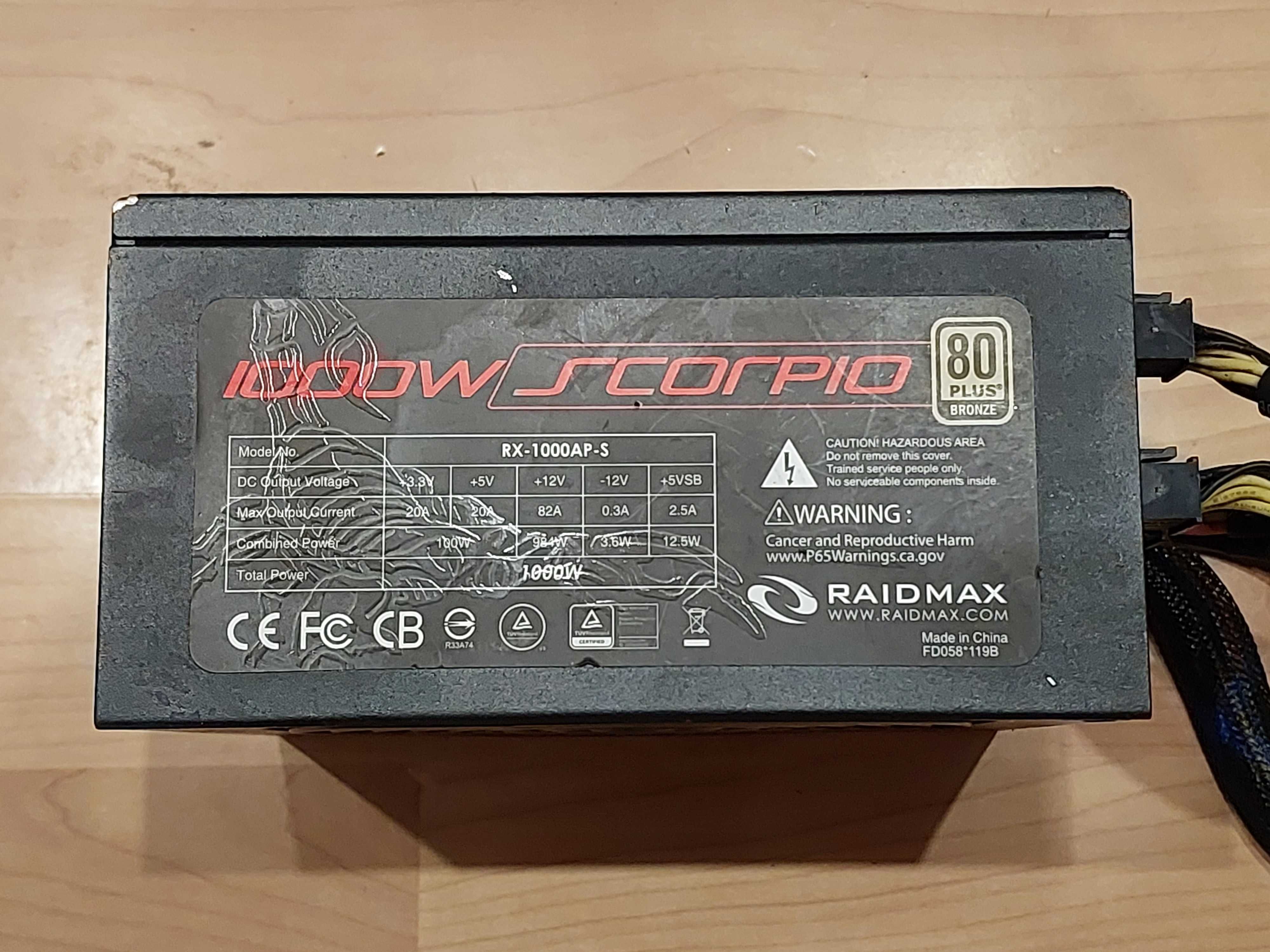 Блок питания Raidmax RX1000 APS 1000 W