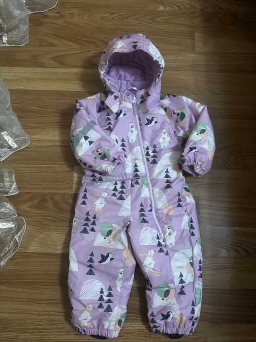 Зимовий комбінезон для дівчинки 86