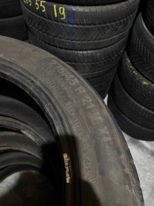 Різноширокий комплект зимової гуми 315/40/21 , 275/45/21