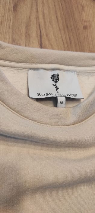 Bluza Rose London roz 38 M beżowa